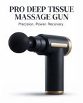 Raydix Deep Tissue Mini Muscle Massage Gun - Portable Handheld Body Massager with 5 Interchangeable Heads