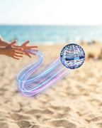 360° Flying Orb Ball Boomerang Spinner - RGB LED Hover Drone Toy for Kids & Adults