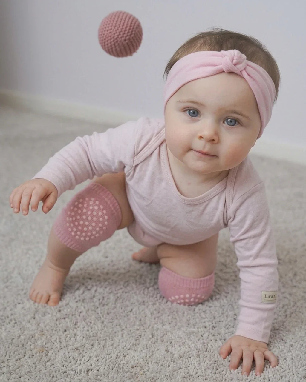 Anti-Slip Baby Knee Pads for Crawling | Breathable Soft Safety Knee Protectors