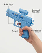 Mini Water Prank Gun Toy with Scope & Ergonomic Grip for Kids & Outdoor Pool Fun