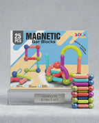 3D Magnetic Building Sticks & Balls Set - Educational DIY STEM Toys for Kids