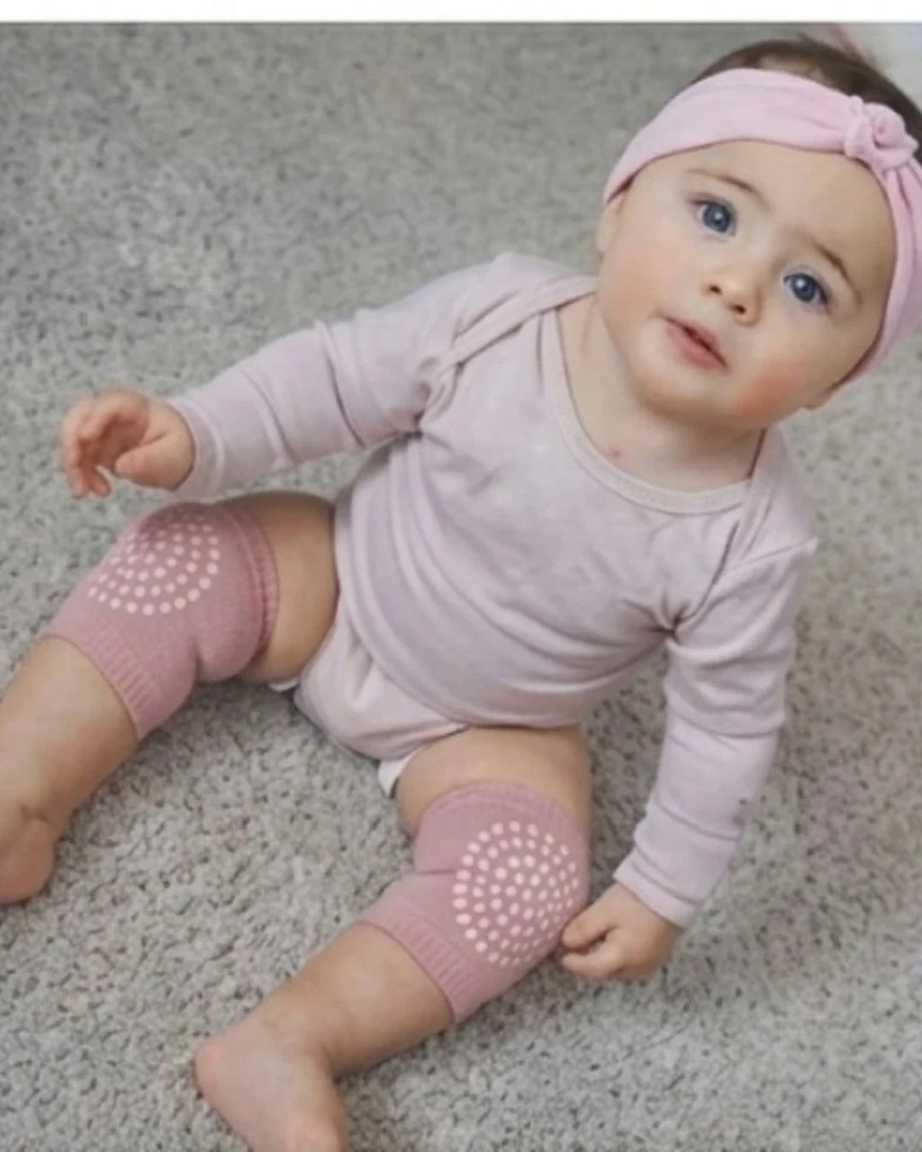 Anti-Slip Baby Knee Pads for Crawling | Breathable Soft Safety Knee Protectors