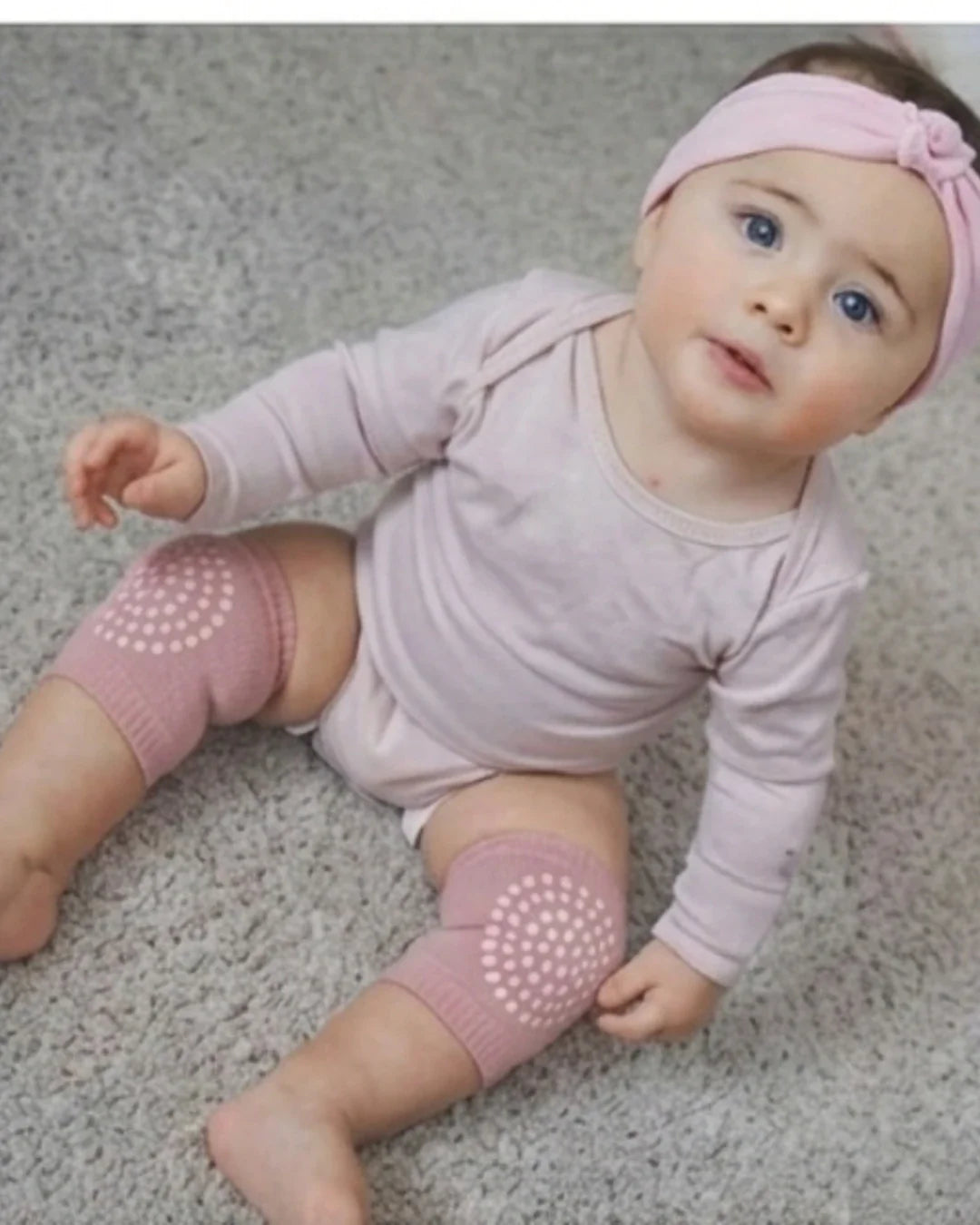 Anti-Slip Baby Knee Pads for Crawling | Breathable Soft Safety Knee Protectors