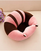 Plush Baby Support Seat Chair – Ergonomic Soft Infant Learn-to-Sit Cushion & Floor Sofa (3 to 12 Months)